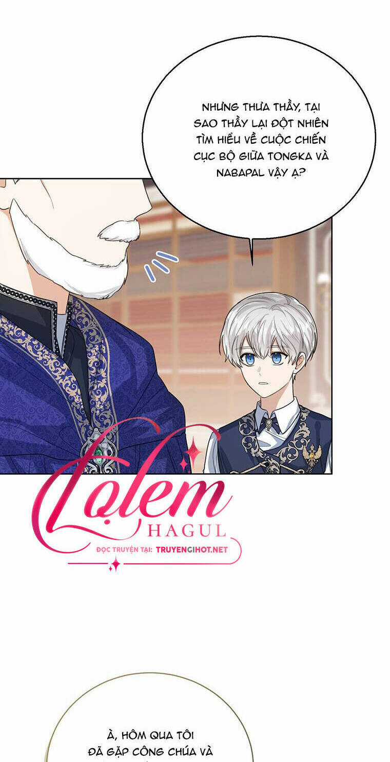 Công Chúa Bé Con Nhìn Vào Cửa Sổ Trạng Thái Chapter 48 trang 55