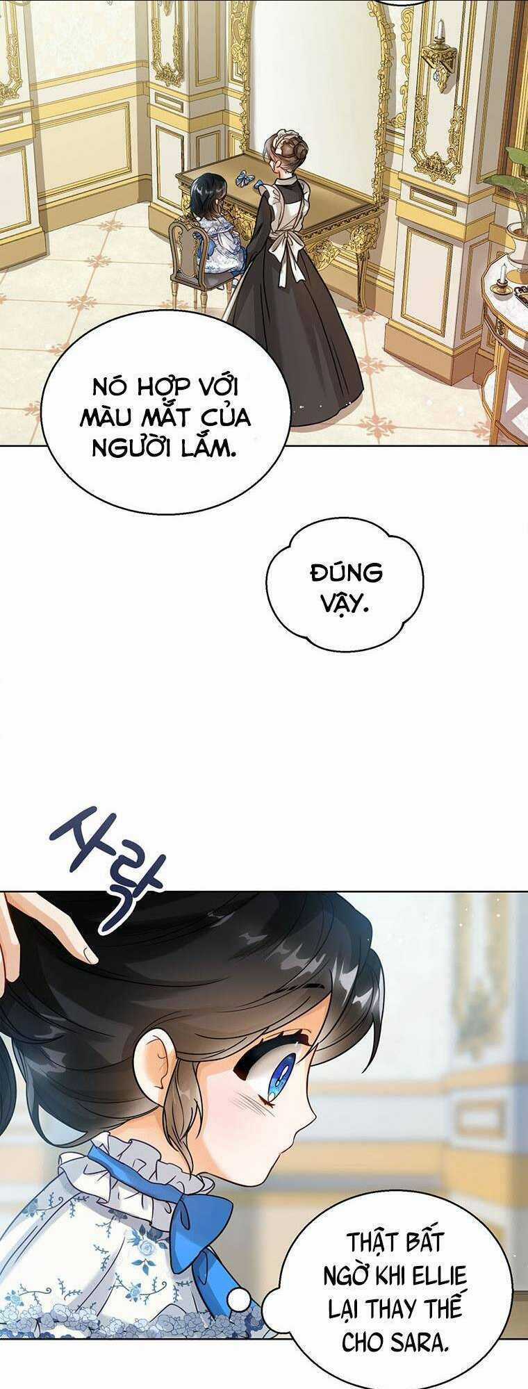 Công Chúa Bé Con Nhìn Vào Cửa Sổ Trạng Thái Chapter 5 trang 36