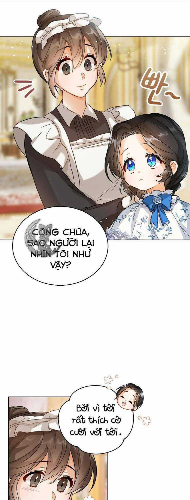 Công Chúa Bé Con Nhìn Vào Cửa Sổ Trạng Thái Chapter 5 trang 38