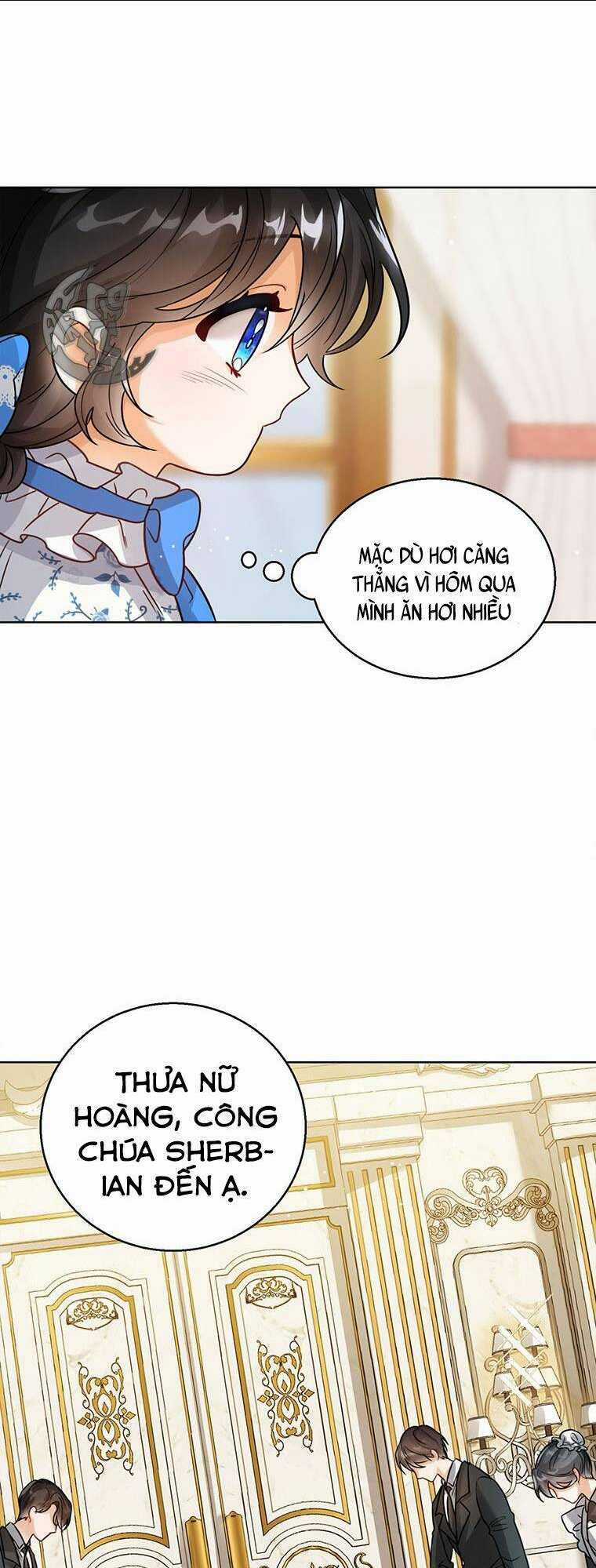 Công Chúa Bé Con Nhìn Vào Cửa Sổ Trạng Thái Chapter 5 trang 44