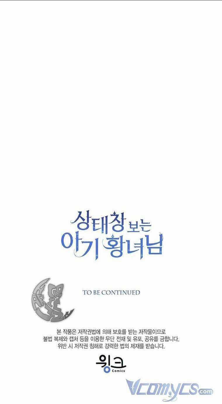 Công Chúa Bé Con Nhìn Vào Cửa Sổ Trạng Thái Chapter 5 trang 52