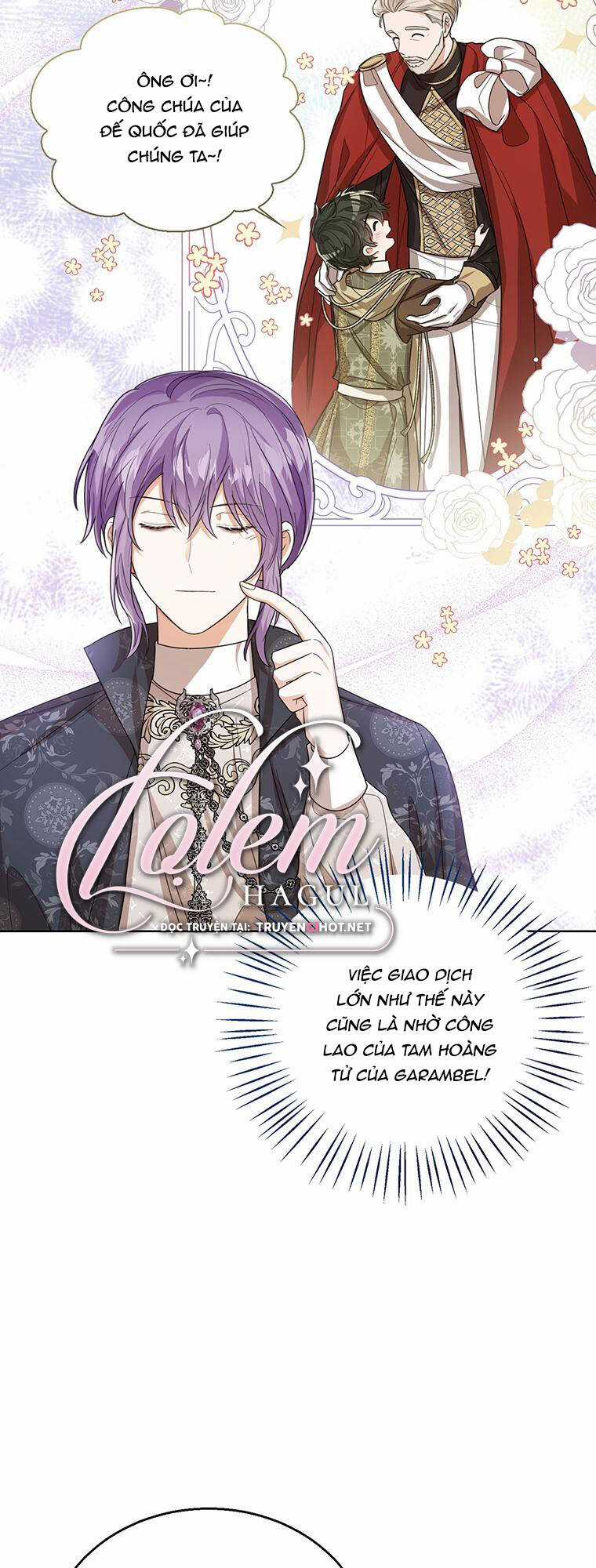 Công Chúa Bé Con Nhìn Vào Cửa Sổ Trạng Thái Chapter 51 trang 54