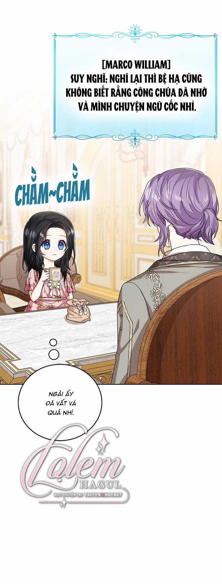 Công Chúa Bé Con Nhìn Vào Cửa Sổ Trạng Thái Chapter 52 trang 18