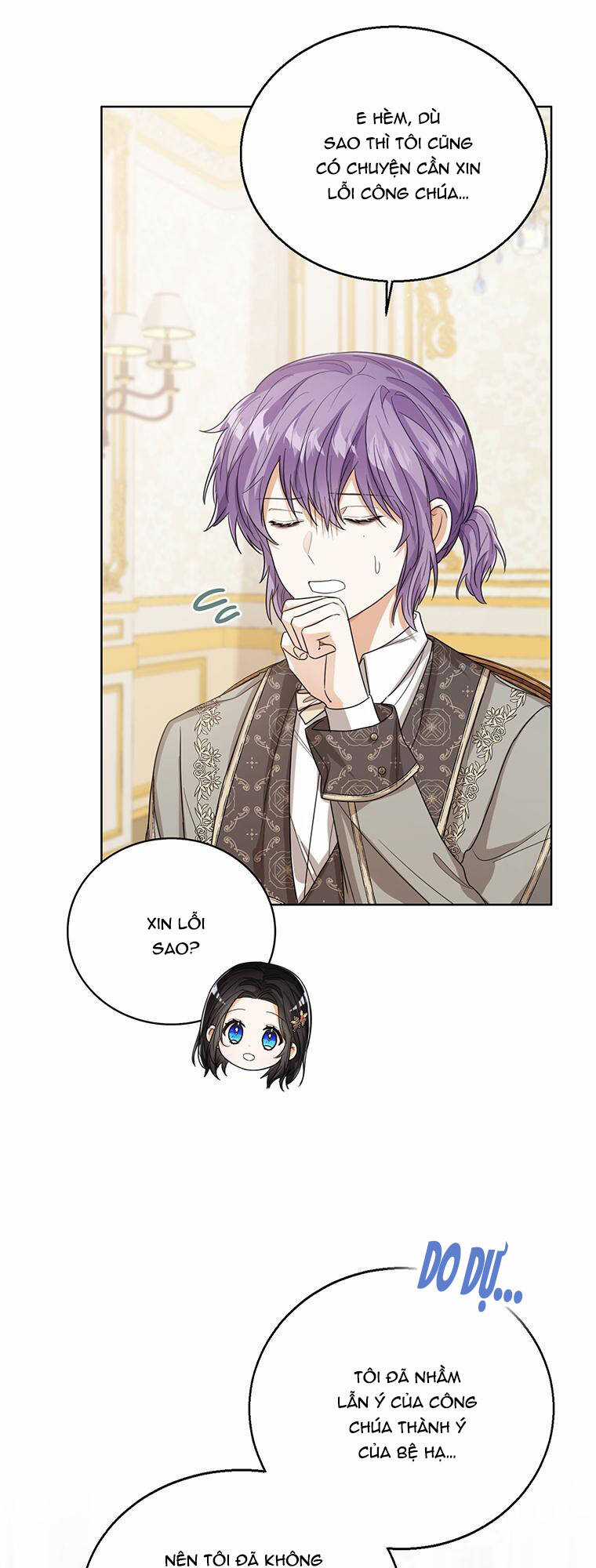 Công Chúa Bé Con Nhìn Vào Cửa Sổ Trạng Thái Chapter 52 trang 19