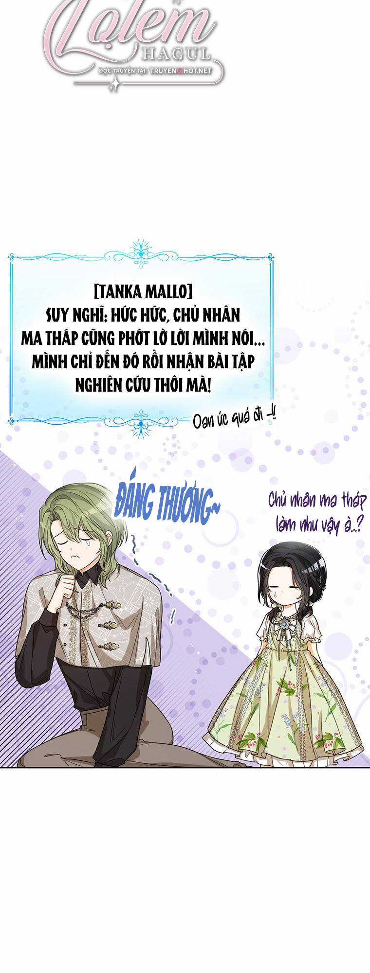 Công Chúa Bé Con Nhìn Vào Cửa Sổ Trạng Thái Chapter 52 trang 35