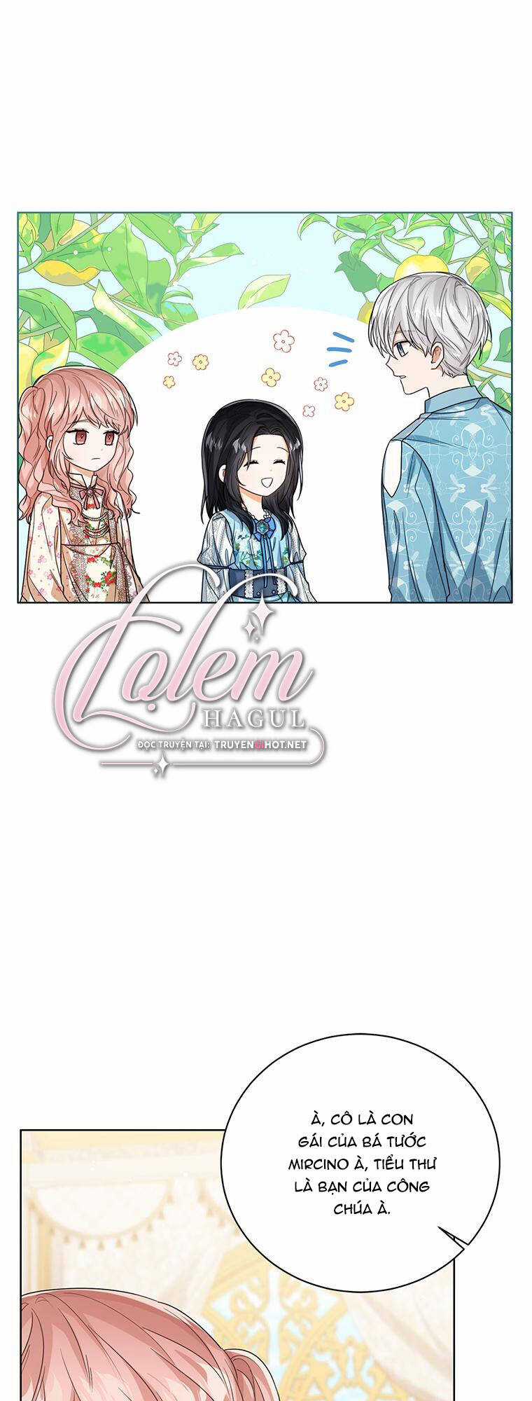 Công Chúa Bé Con Nhìn Vào Cửa Sổ Trạng Thái Chapter 54 trang 46