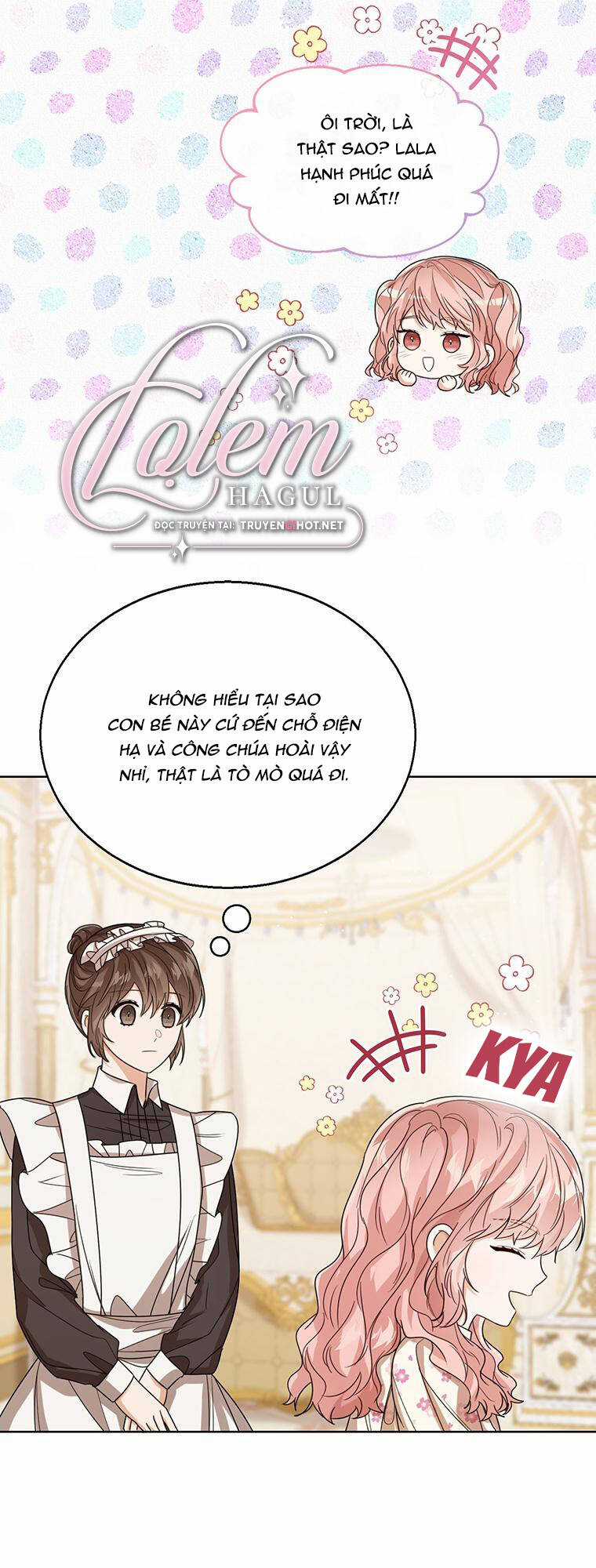 Công Chúa Bé Con Nhìn Vào Cửa Sổ Trạng Thái Chapter 54 trang 48