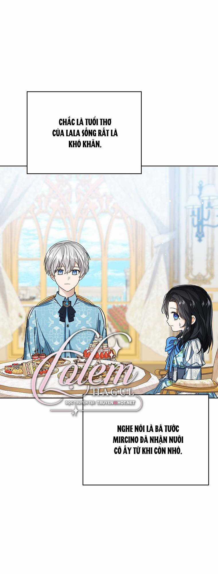 Công Chúa Bé Con Nhìn Vào Cửa Sổ Trạng Thái Chapter 54 trang 57