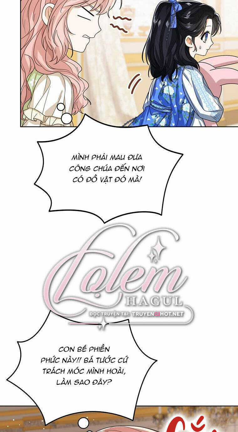 Công Chúa Bé Con Nhìn Vào Cửa Sổ Trạng Thái Chapter 55 trang 71