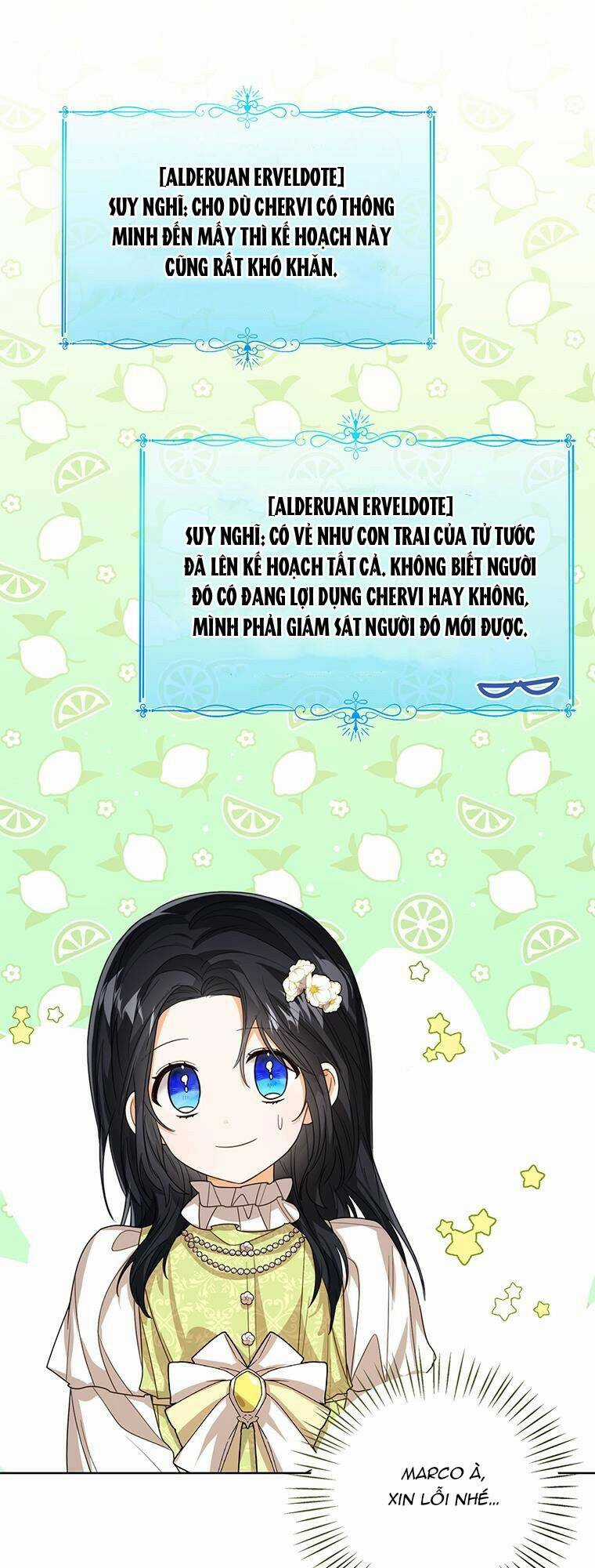 Công Chúa Bé Con Nhìn Vào Cửa Sổ Trạng Thái Chapter 58 trang 35