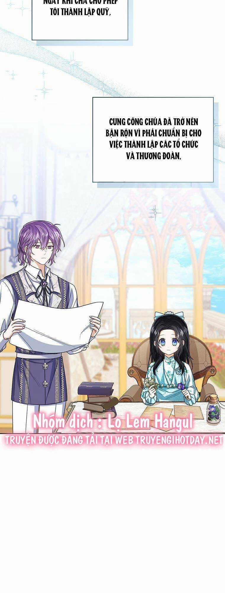 Công Chúa Bé Con Nhìn Vào Cửa Sổ Trạng Thái Chapter 58 trang 52