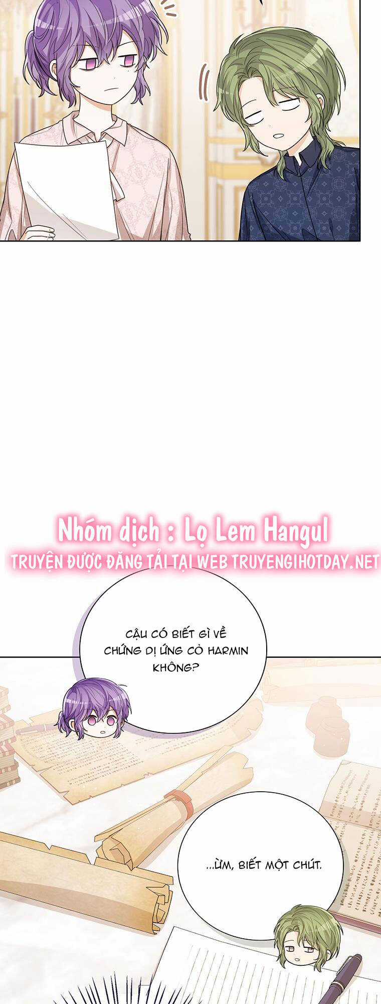 Công Chúa Bé Con Nhìn Vào Cửa Sổ Trạng Thái Chapter 59 trang 9