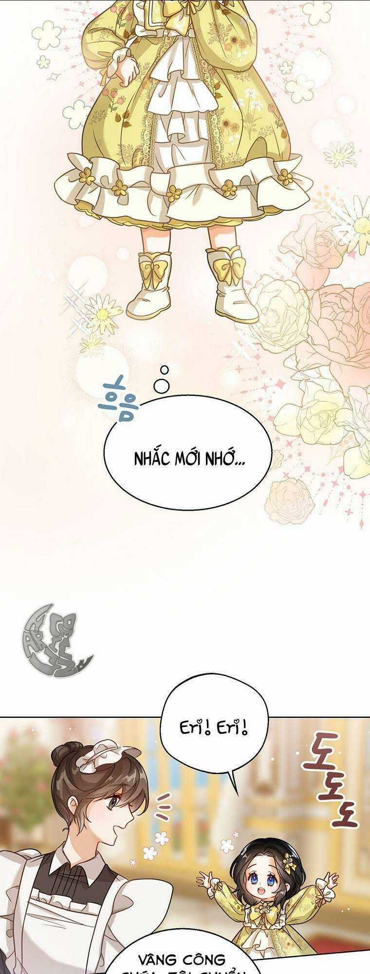 Công Chúa Bé Con Nhìn Vào Cửa Sổ Trạng Thái Chapter 6 trang 55