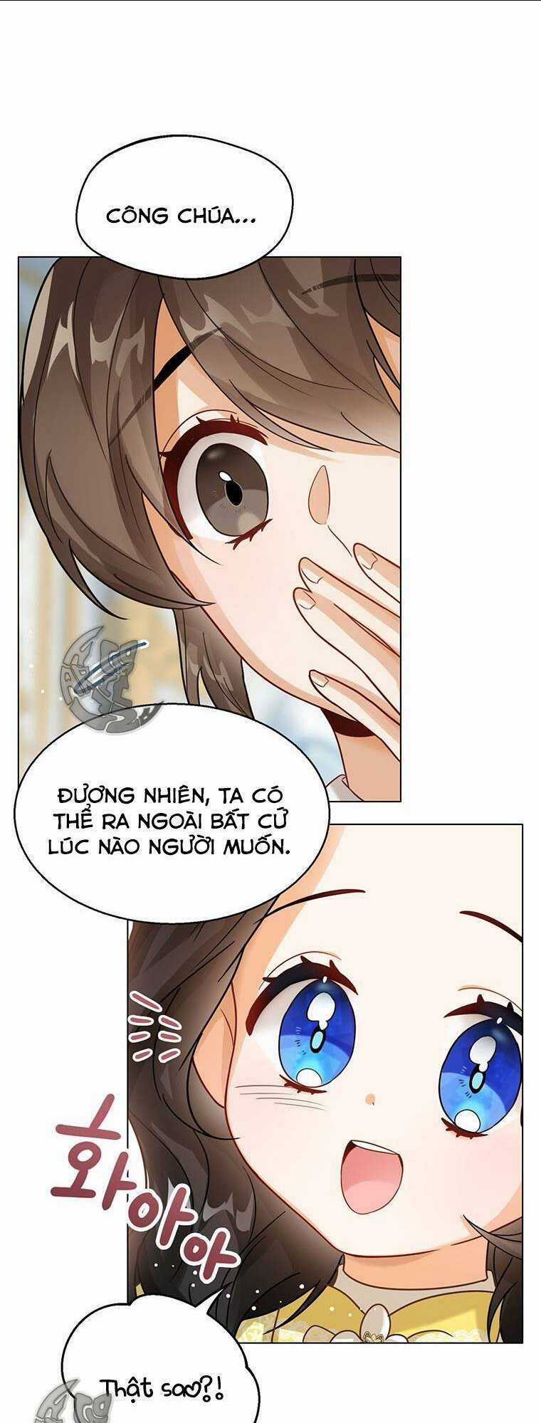 Công Chúa Bé Con Nhìn Vào Cửa Sổ Trạng Thái Chapter 6 trang 58