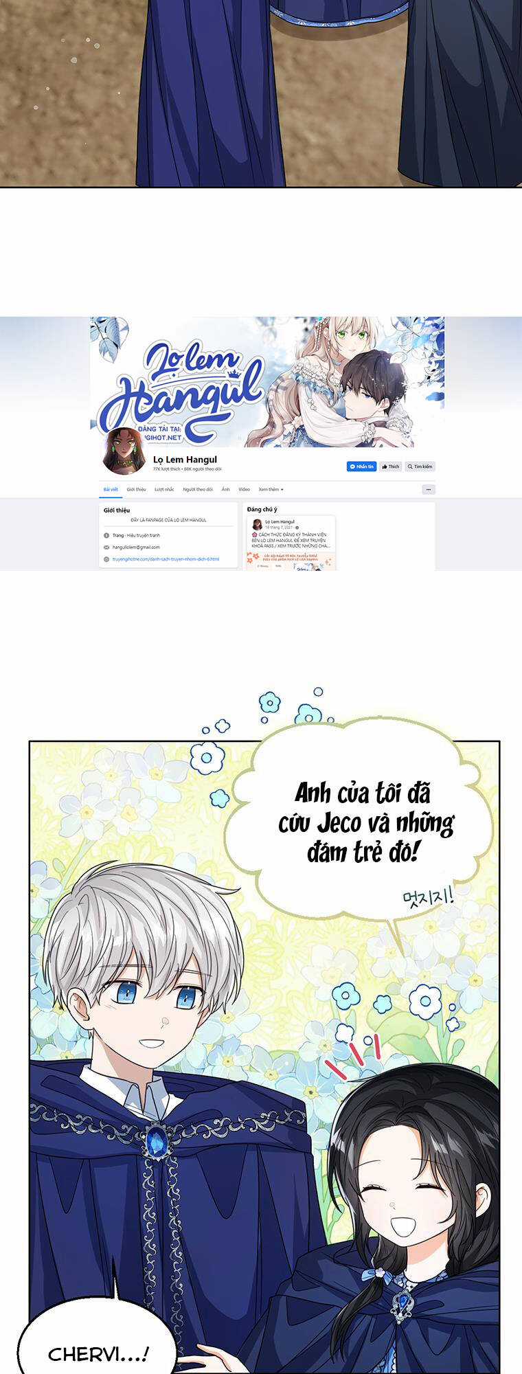 Công Chúa Bé Con Nhìn Vào Cửa Sổ Trạng Thái Chapter 67 trang 57