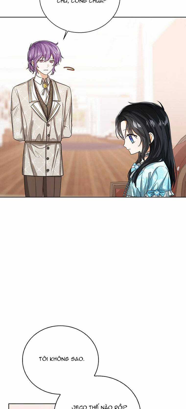 Công Chúa Bé Con Nhìn Vào Cửa Sổ Trạng Thái Chapter 69.1 trang 34