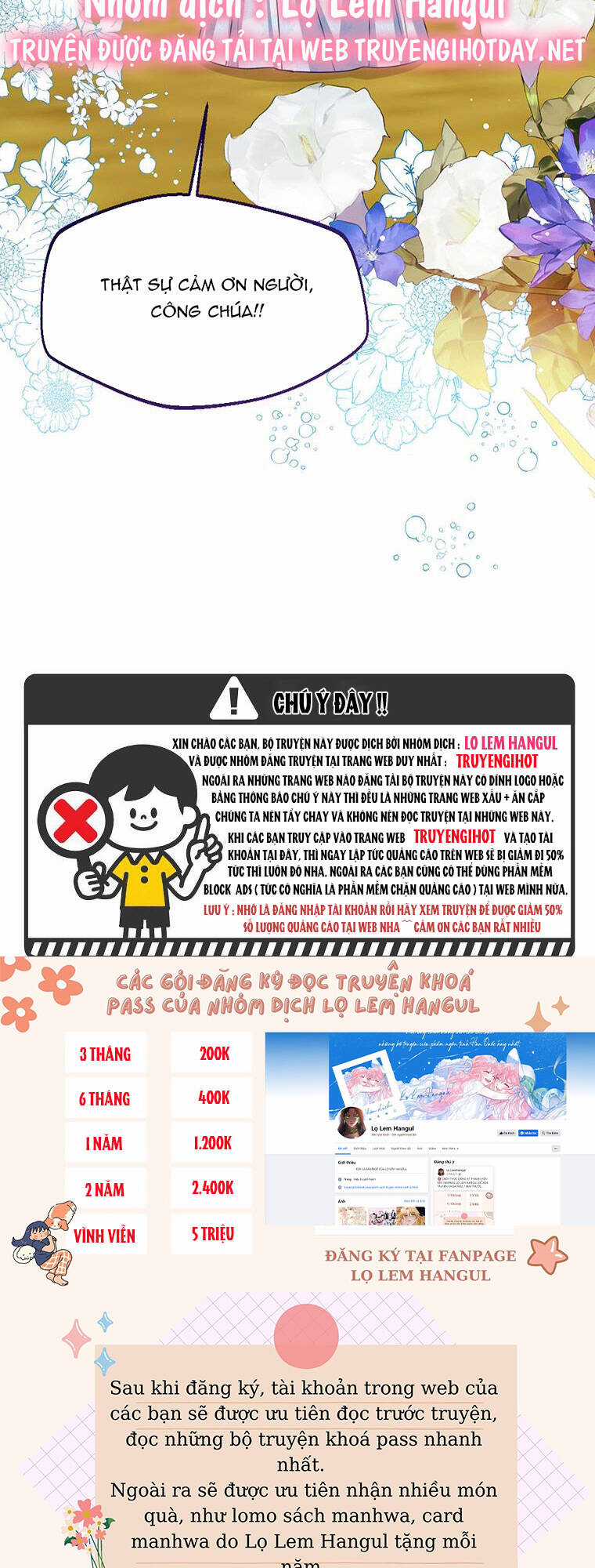 Công Chúa Bé Con Nhìn Vào Cửa Sổ Trạng Thái Chapter 69.1 trang 45