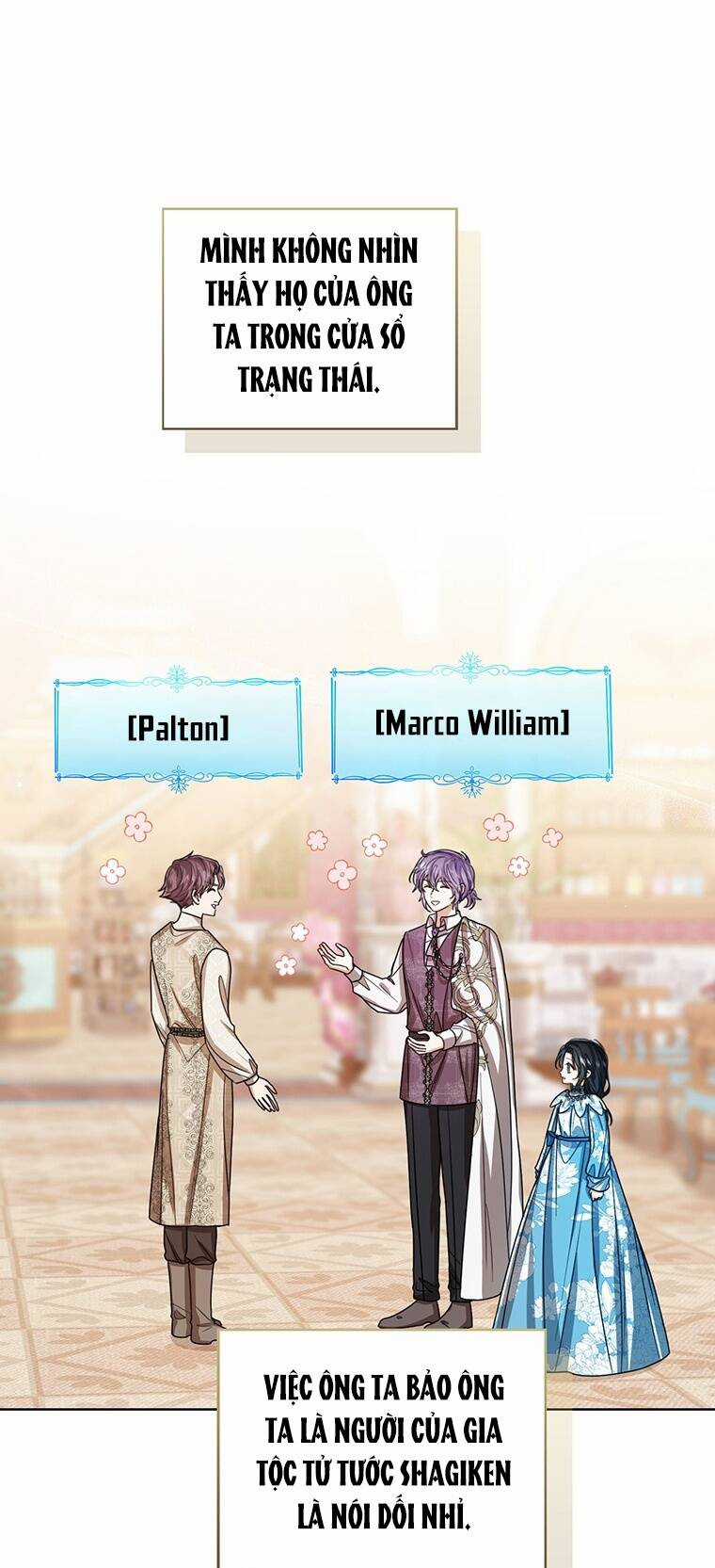 Công Chúa Bé Con Nhìn Vào Cửa Sổ Trạng Thái Chapter 74.1 trang 10