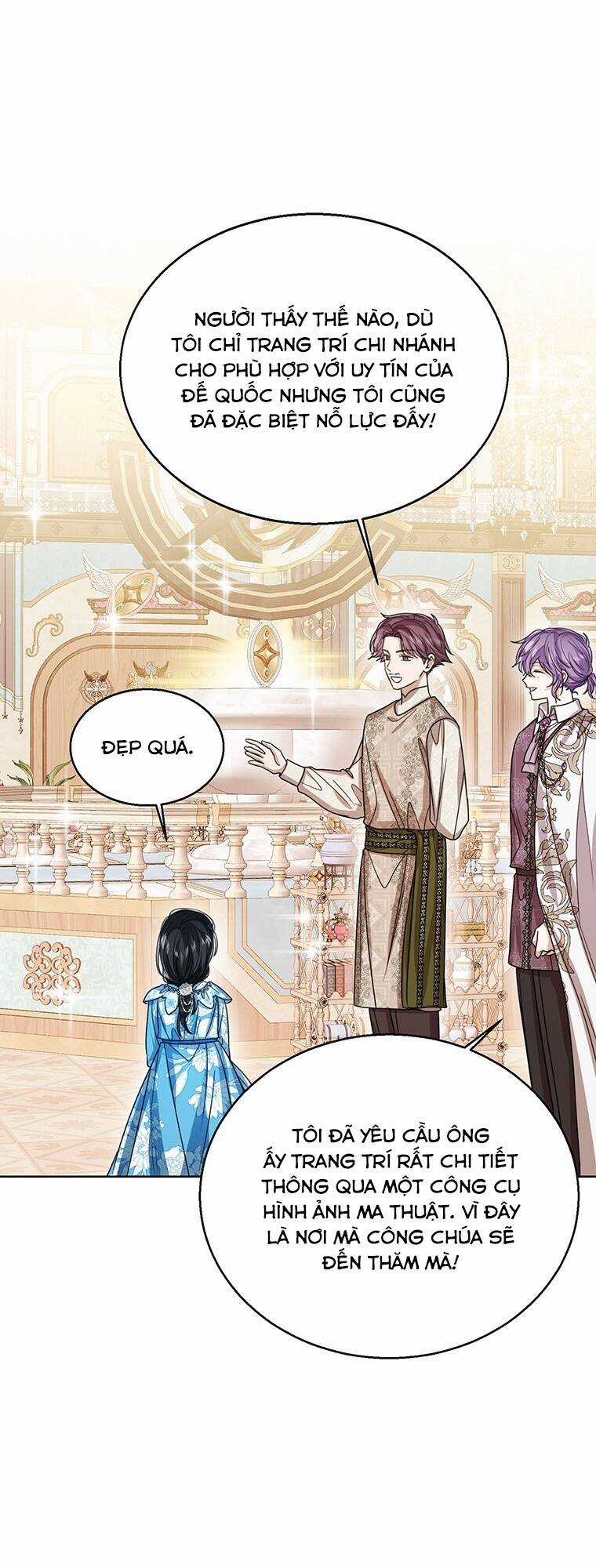 Công Chúa Bé Con Nhìn Vào Cửa Sổ Trạng Thái Chapter 74.1 trang 26