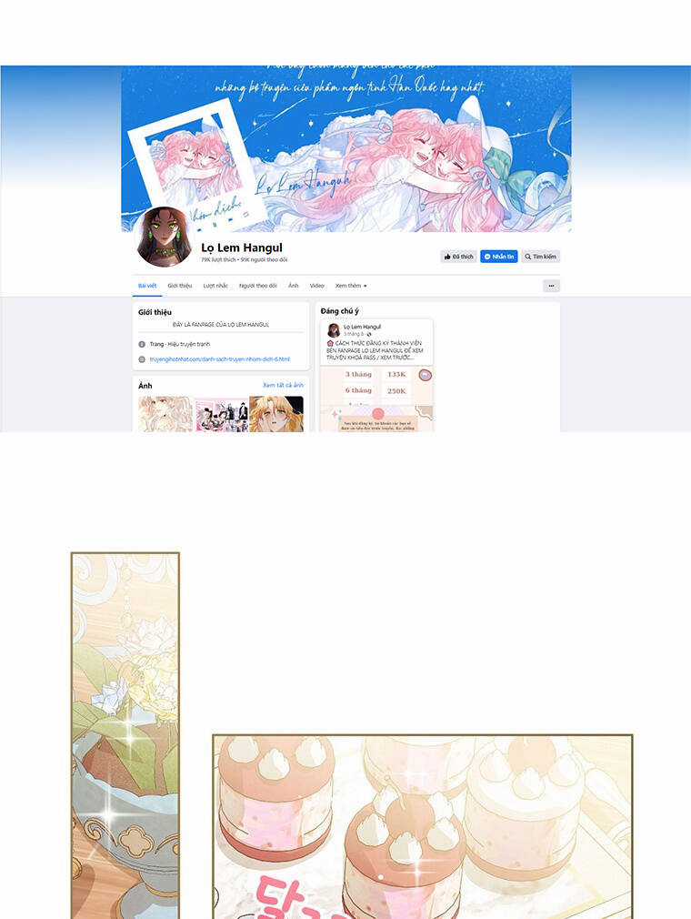 Công Chúa Bé Con Nhìn Vào Cửa Sổ Trạng Thái Chapter 74.1 trang 75