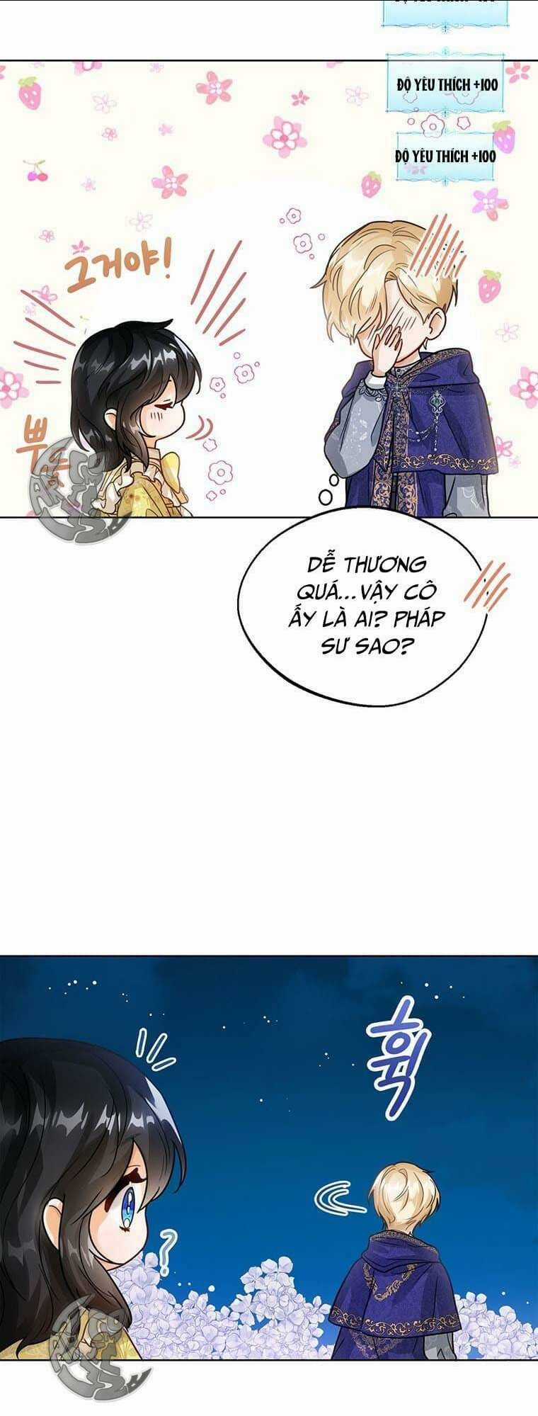 Công Chúa Bé Con Nhìn Vào Cửa Sổ Trạng Thái Chapter 8 trang 18