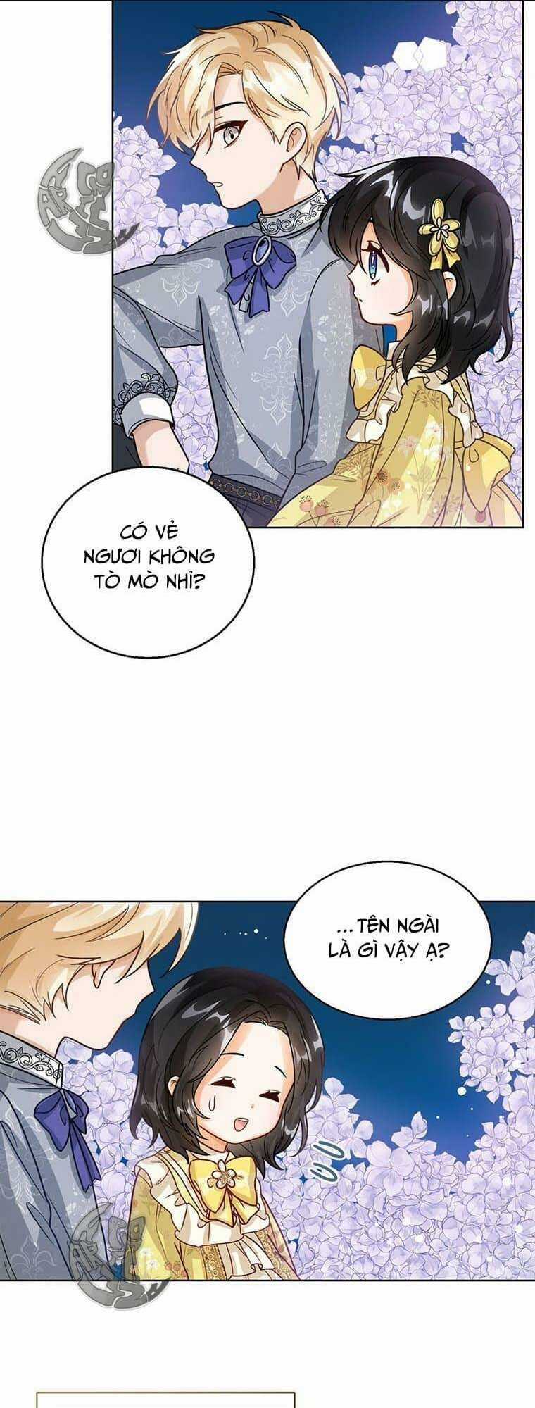 Công Chúa Bé Con Nhìn Vào Cửa Sổ Trạng Thái Chapter 8 trang 36