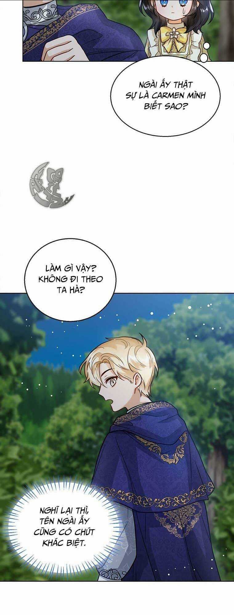 Công Chúa Bé Con Nhìn Vào Cửa Sổ Trạng Thái Chapter 8 trang 42