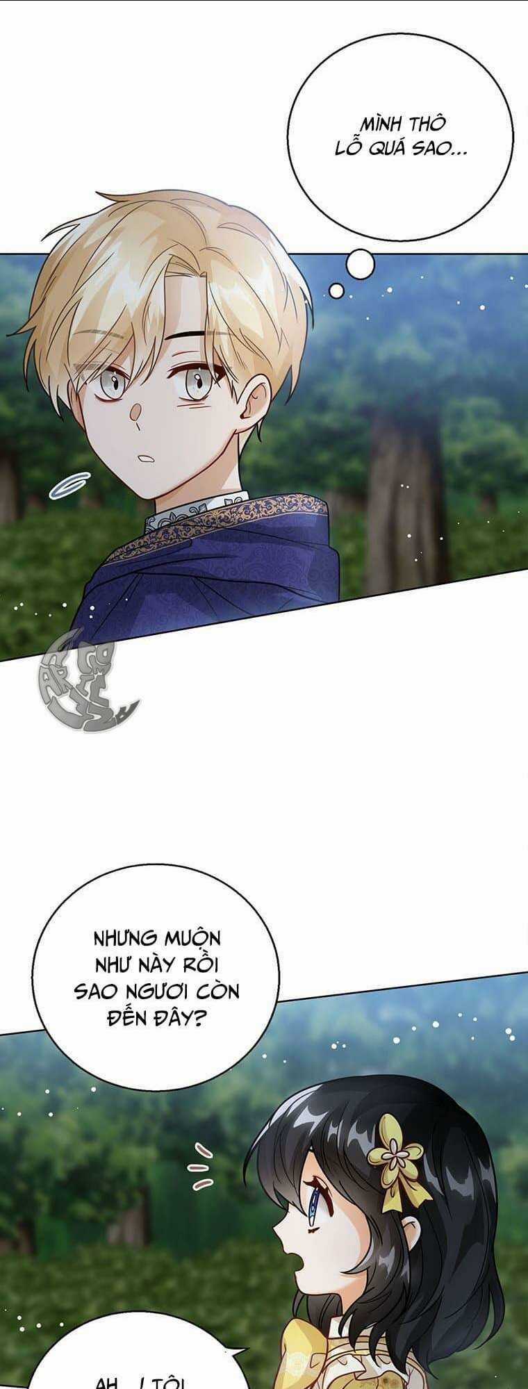 Công Chúa Bé Con Nhìn Vào Cửa Sổ Trạng Thái Chapter 8 trang 44