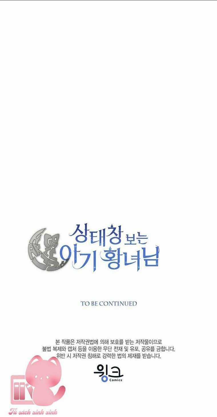 Công Chúa Bé Con Nhìn Vào Cửa Sổ Trạng Thái Chapter 8 trang 57