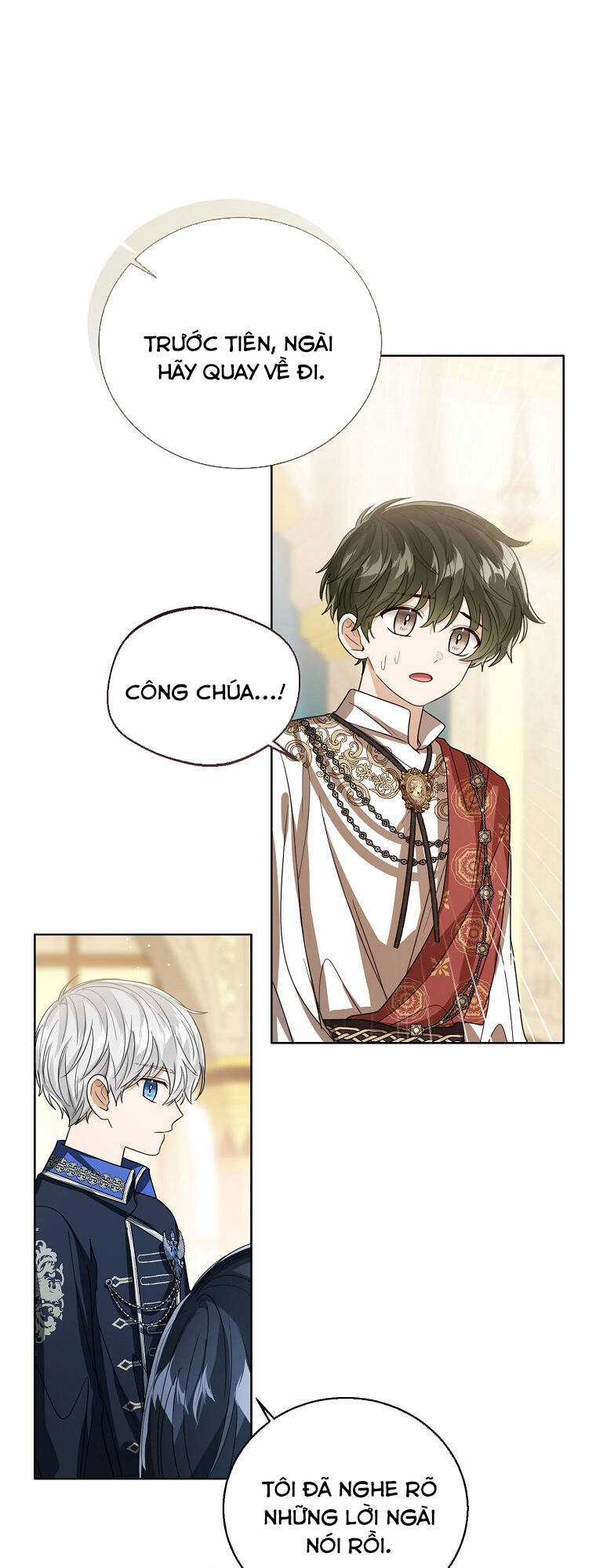 Công Chúa Bé Con Nhìn Vào Cửa Sổ Trạng Thái Chapter 80 trang 51