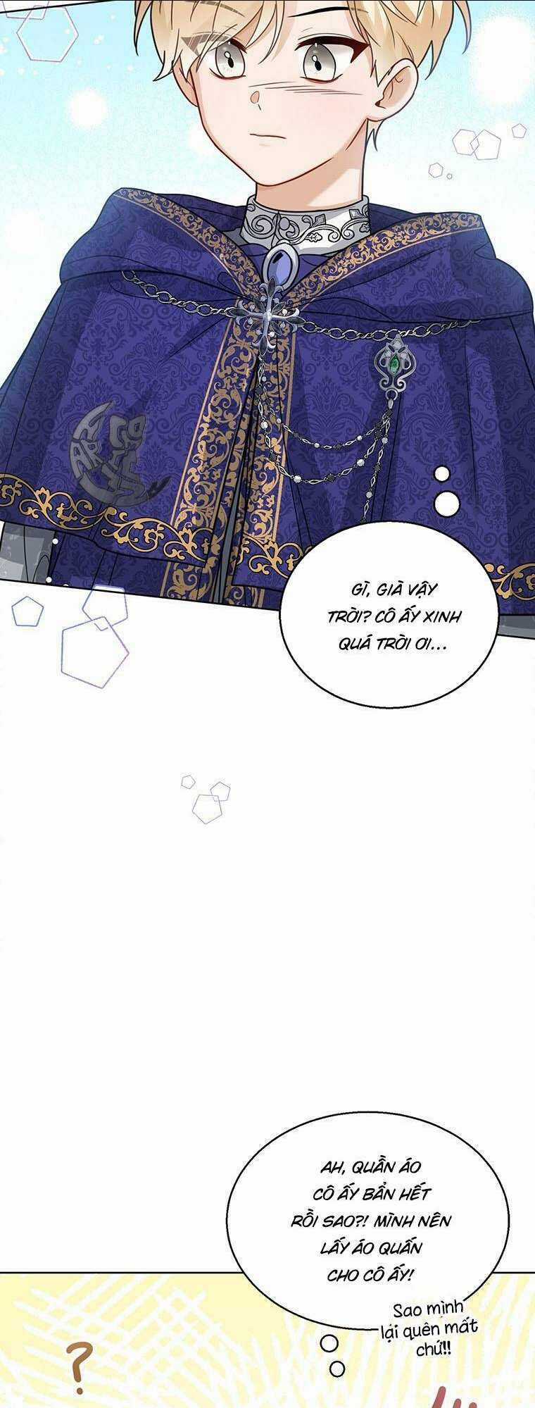 Công Chúa Bé Con Nhìn Vào Cửa Sổ Trạng Thái Chapter 9 trang 22