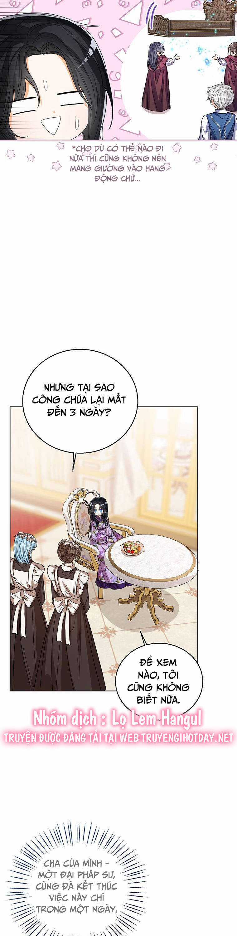 Công Chúa Bé Con Nhìn Vào Cửa Sổ Trạng Thái Chapter 90.1 trang 18