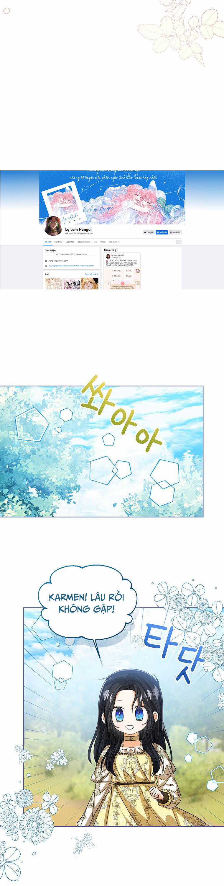 Công Chúa Bé Con Nhìn Vào Cửa Sổ Trạng Thái Chapter 90.1 trang 22