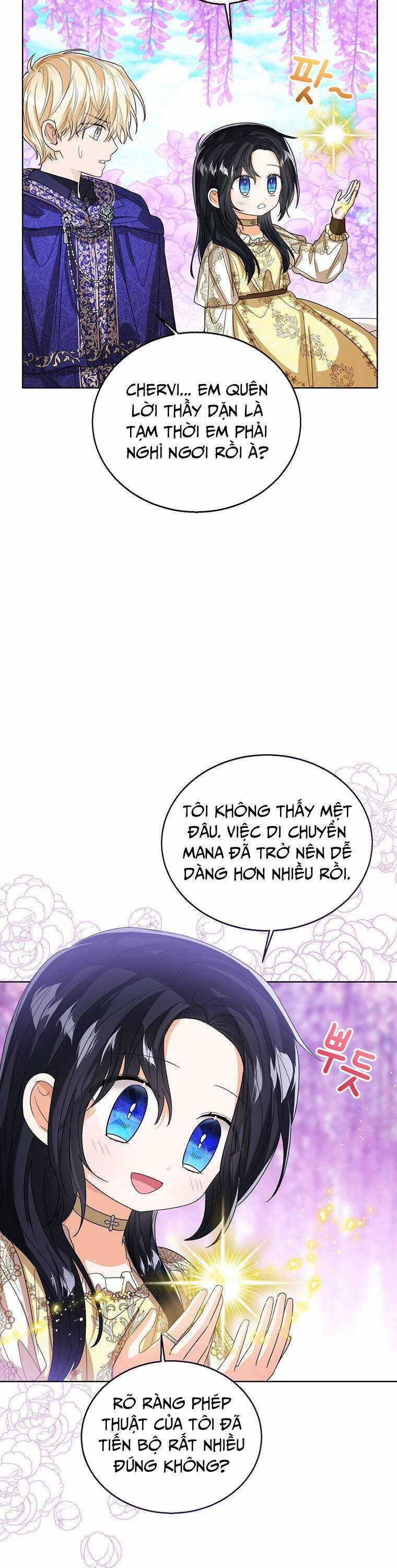 Công Chúa Bé Con Nhìn Vào Cửa Sổ Trạng Thái Chapter 90.1 trang 27