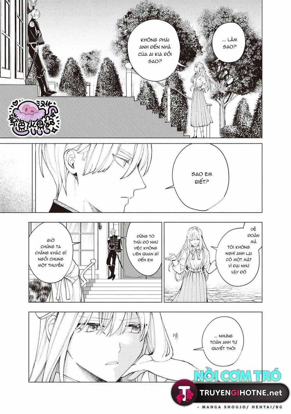 Công Chúa Bị Bán Cho Bá Tước Ngoài Biên Cương Được Hoàng Tử Láng Giềng Cưng Chiều Chapter 19 trang 9