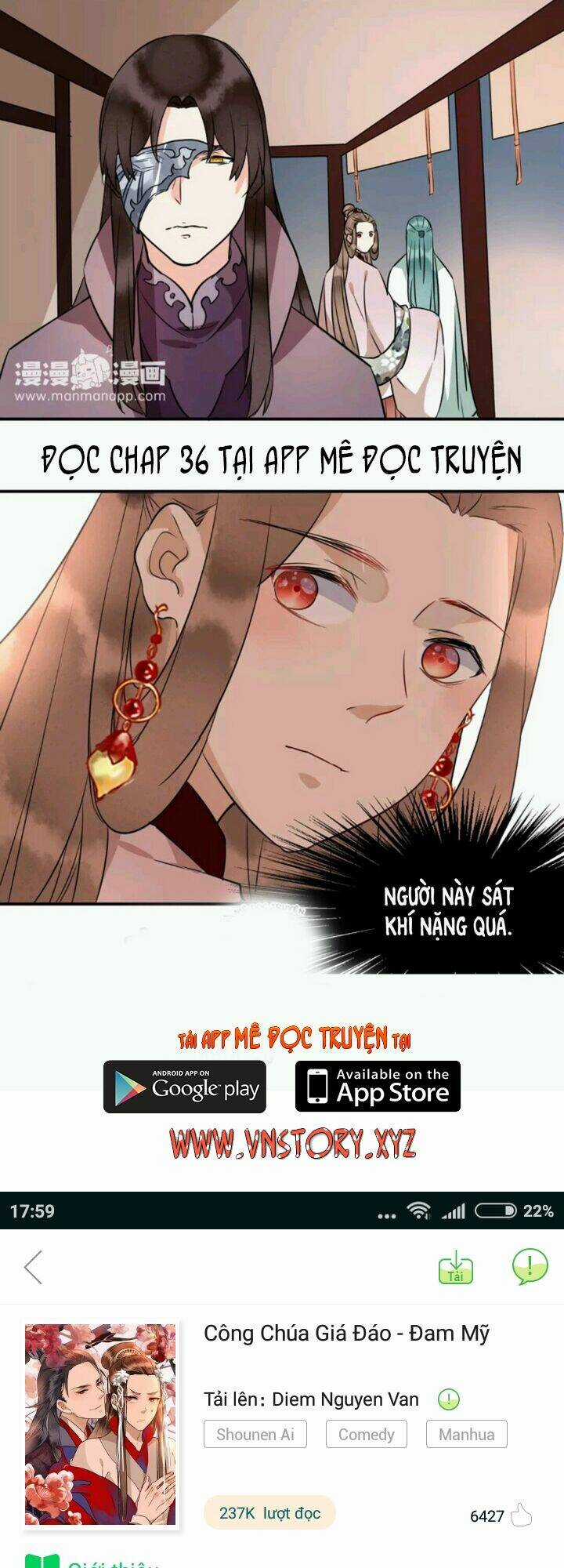 Công Chúa Giá Đáo Chapter 27 trang 17