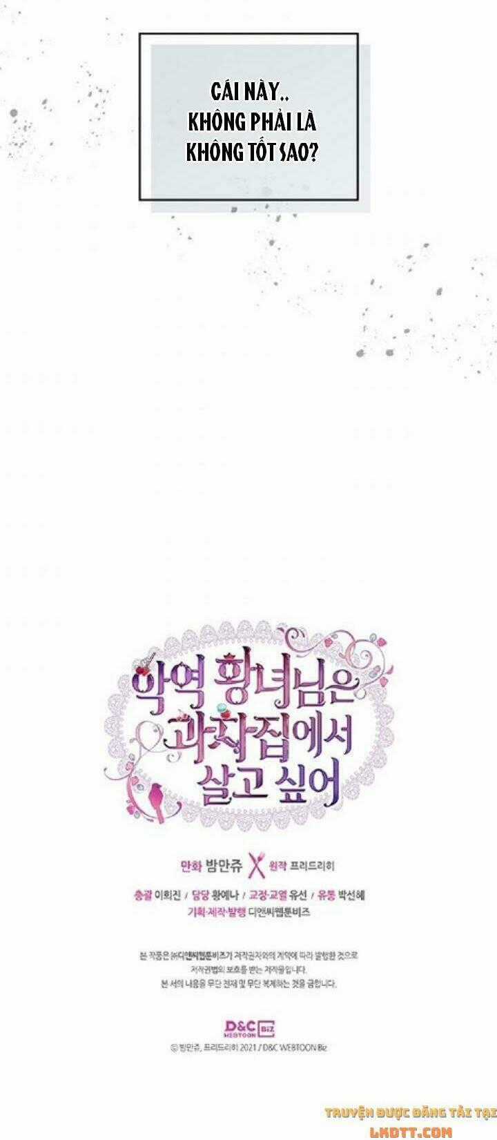 Công Chúa Phản Diện Muốn Ở Trong Ngôi Nhà Bánh Quy Chapter 19 trang 60