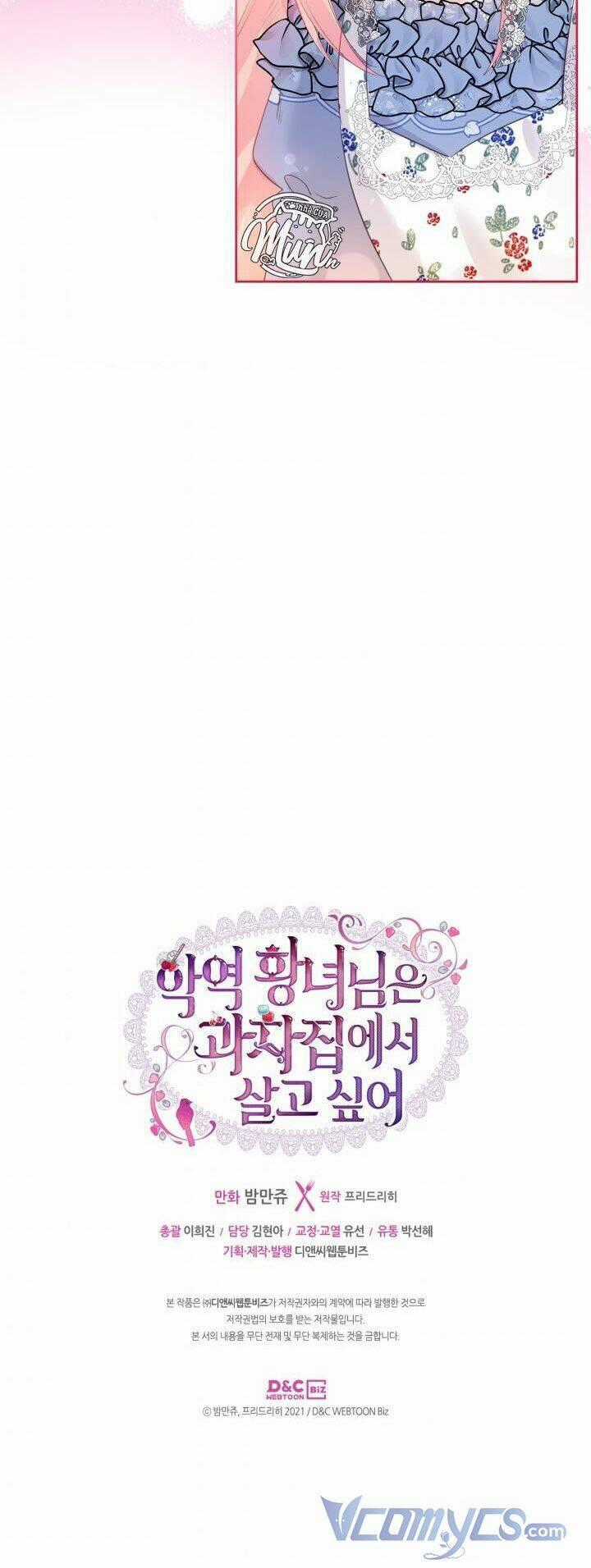 Công Chúa Phản Diện Muốn Ở Trong Ngôi Nhà Bánh Quy Chapter 39 trang 40