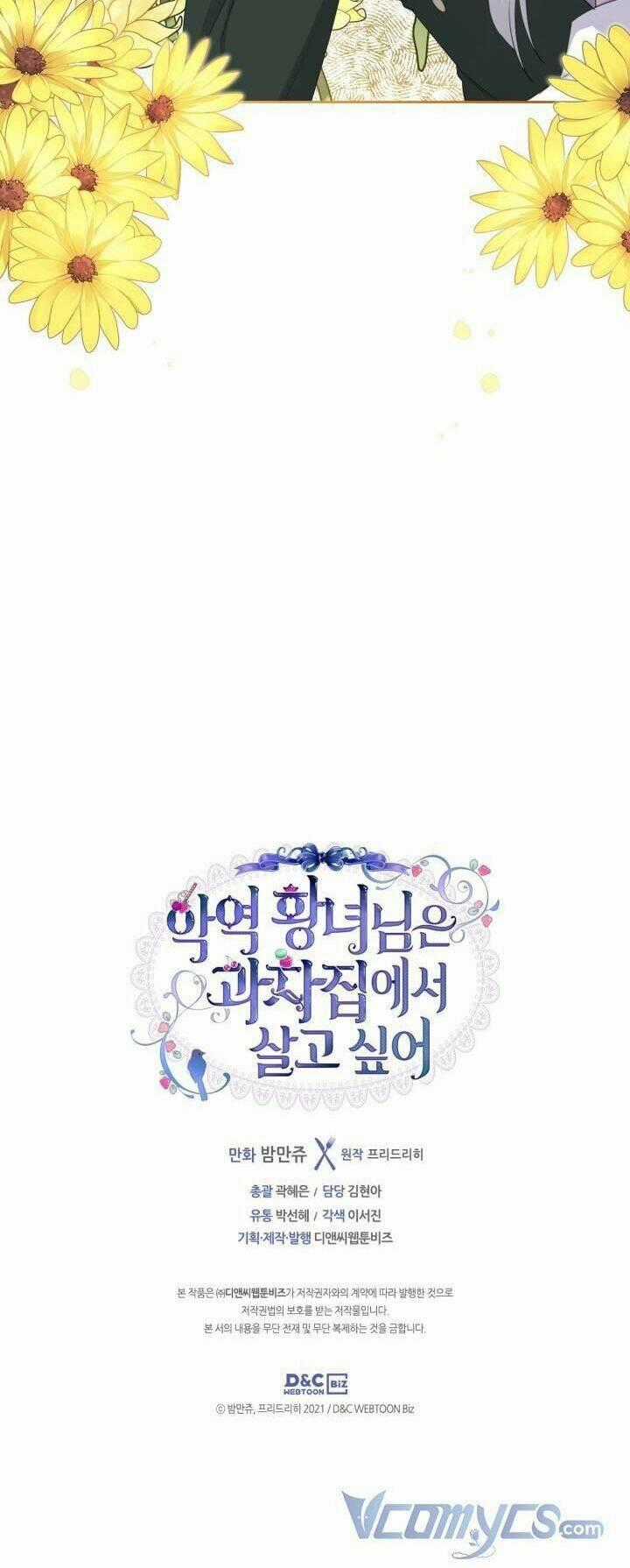 Công Chúa Phản Diện Muốn Ở Trong Ngôi Nhà Bánh Quy Chapter 54 trang 57