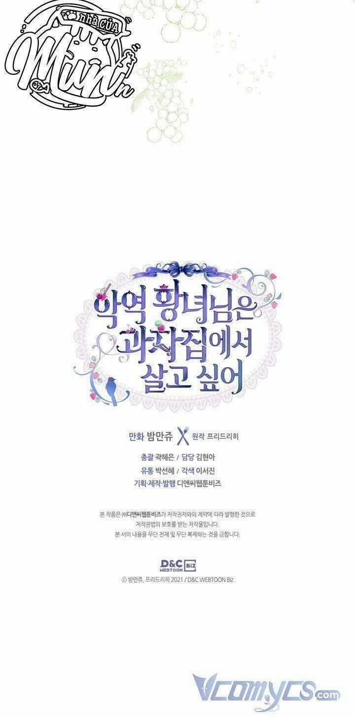 Công Chúa Phản Diện Muốn Ở Trong Ngôi Nhà Bánh Quy Chapter 56 trang 84