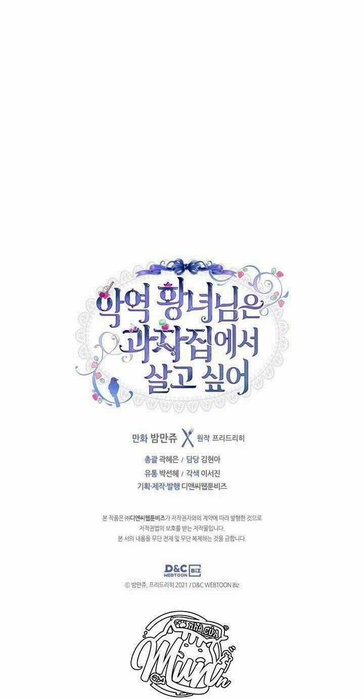 Công Chúa Phản Diện Muốn Ở Trong Ngôi Nhà Bánh Quy Chapter 58 trang 59