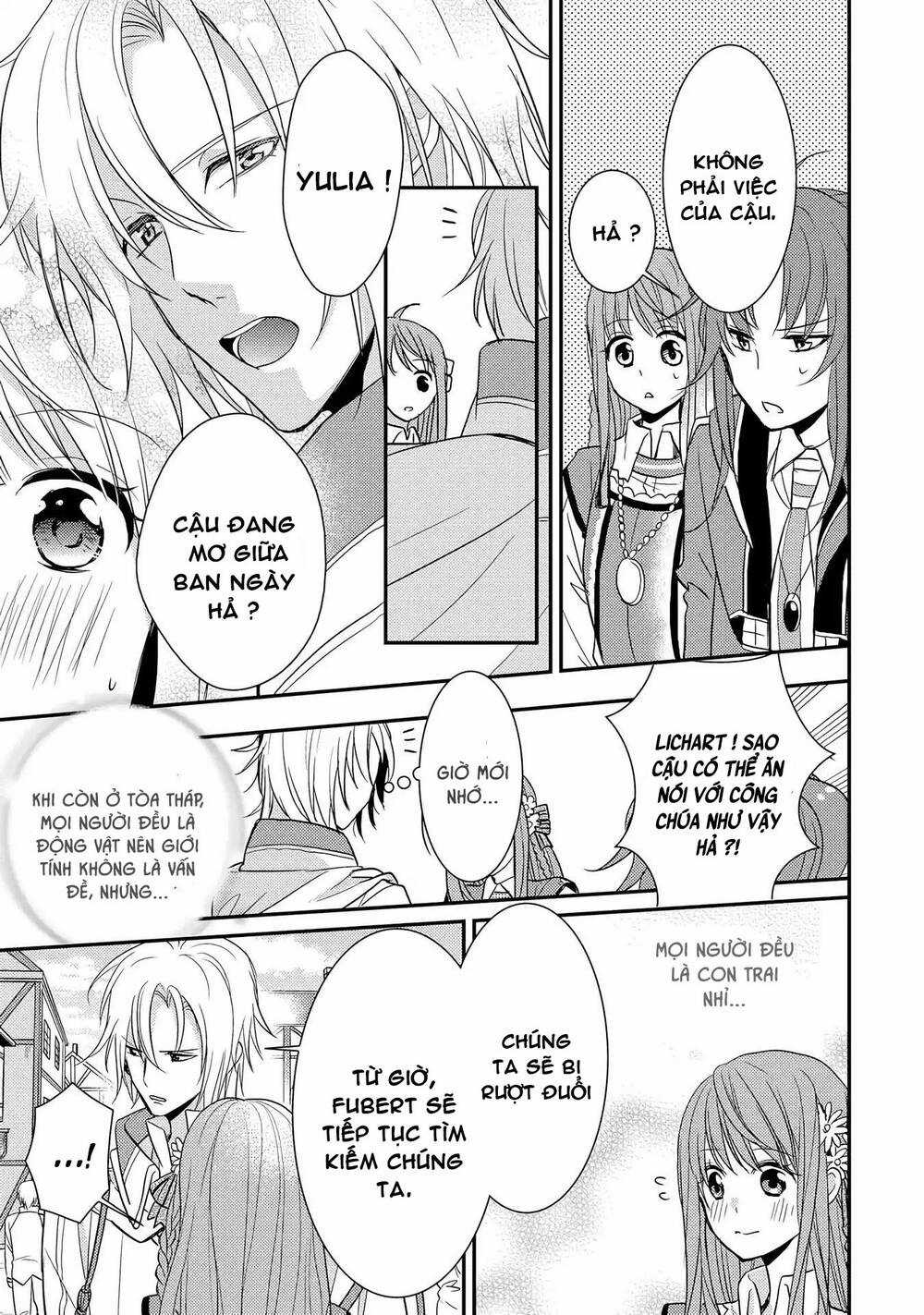 Công Chúa Và Quái Vật Chapter 2 trang 10