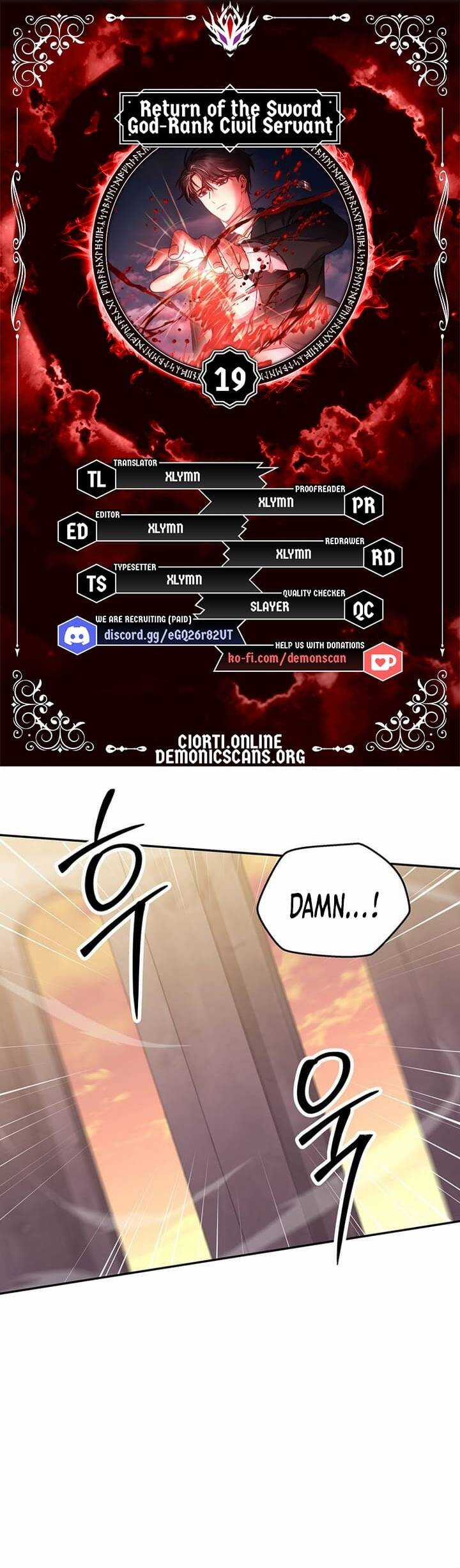 Công Thức Cấp Kiếm Thần Hồi Quy Chương 19 trang 3