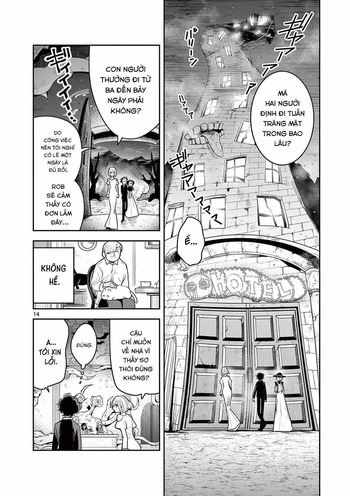 Công tước tử thần và hắc hầu gái Chapter 1 trang 13