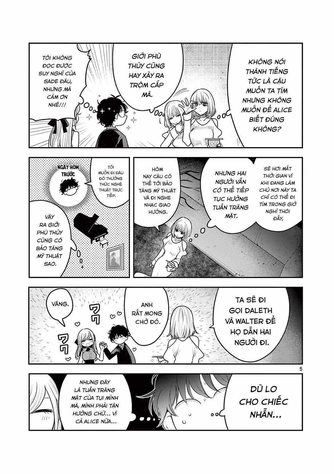 Công tước tử thần và hắc hầu gái Chapter 2 trang 4