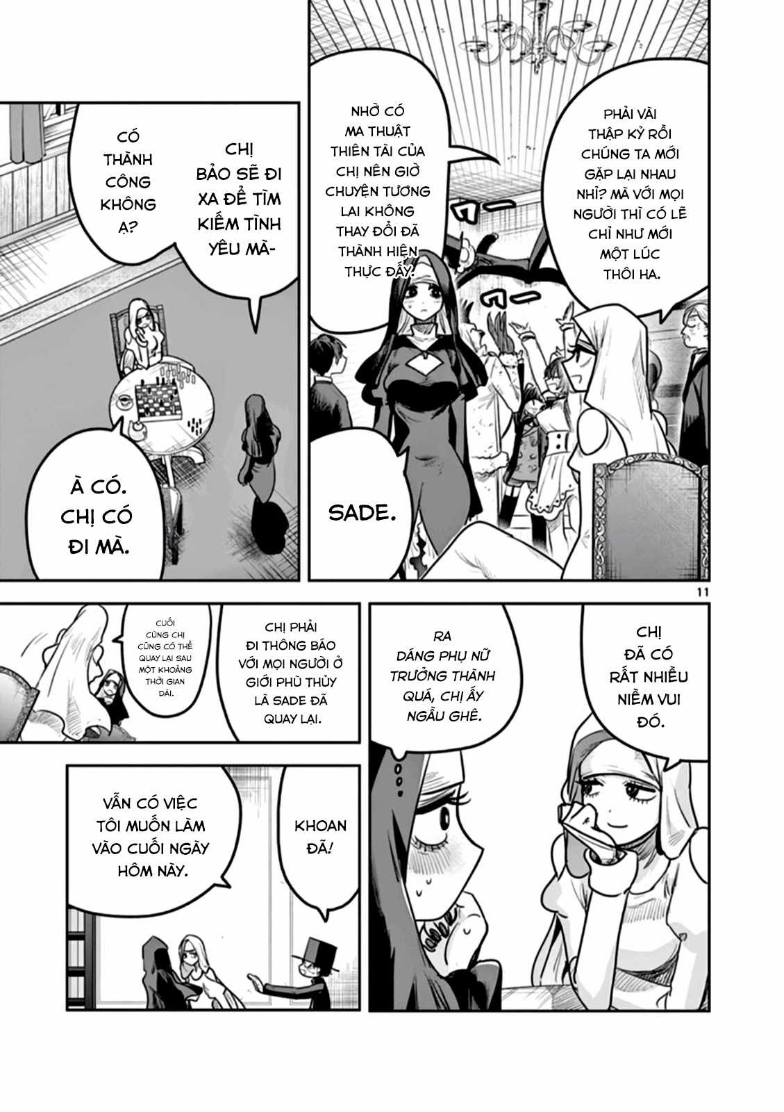 Công tước tử thần và hắc hầu gái Chapter 214 trang 10