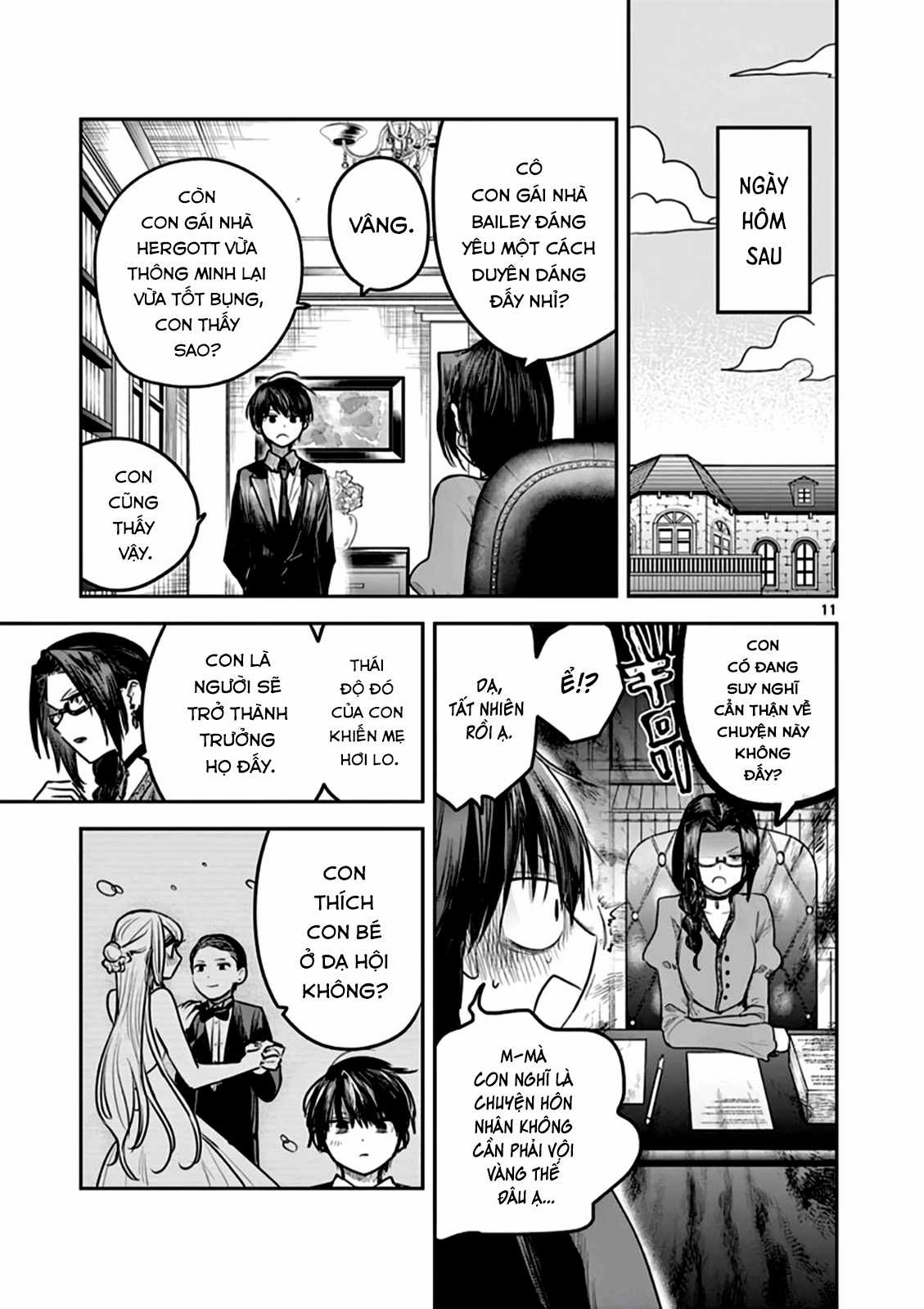 Công tước tử thần và hắc hầu gái Chapter 219 trang 10