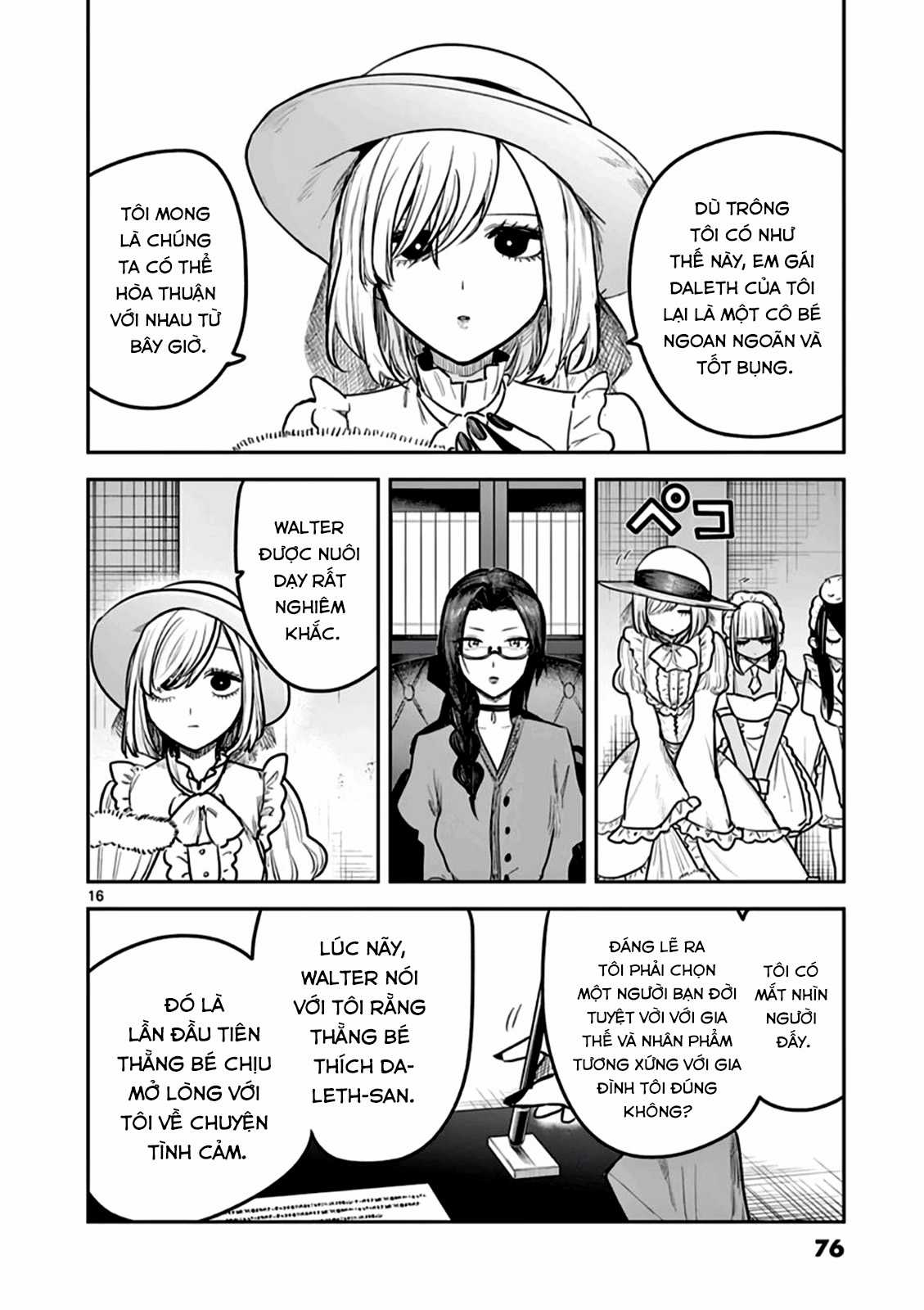 Công tước tử thần và hắc hầu gái Chapter 219 trang 15