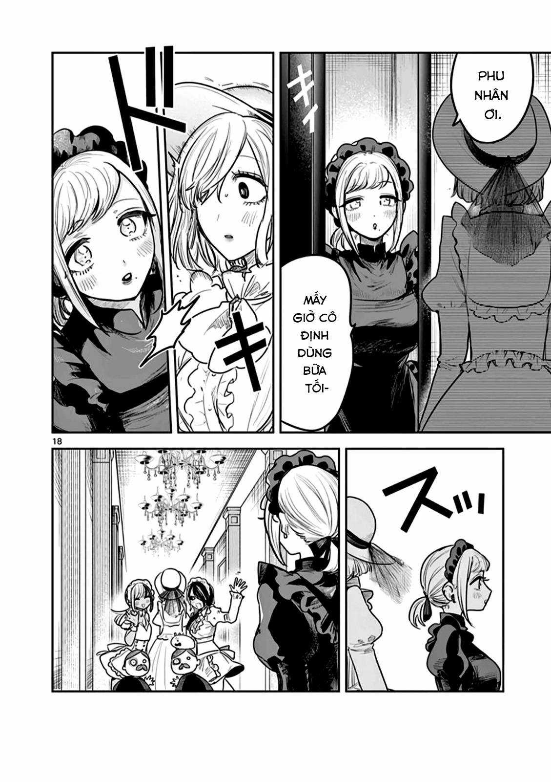 Công tước tử thần và hắc hầu gái Chapter 219 trang 17