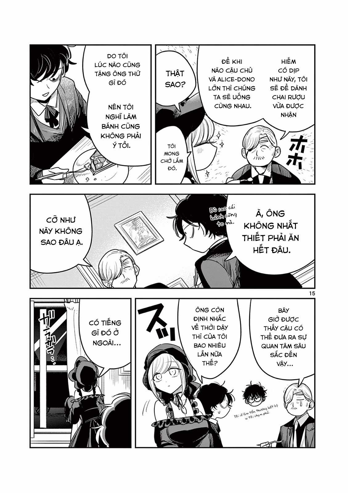 Công tước tử thần và hắc hầu gái Chapter 228 trang 14